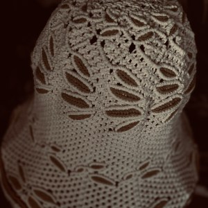 handgefertigte Upcycling Makramee-Stehlampe – Bild 10