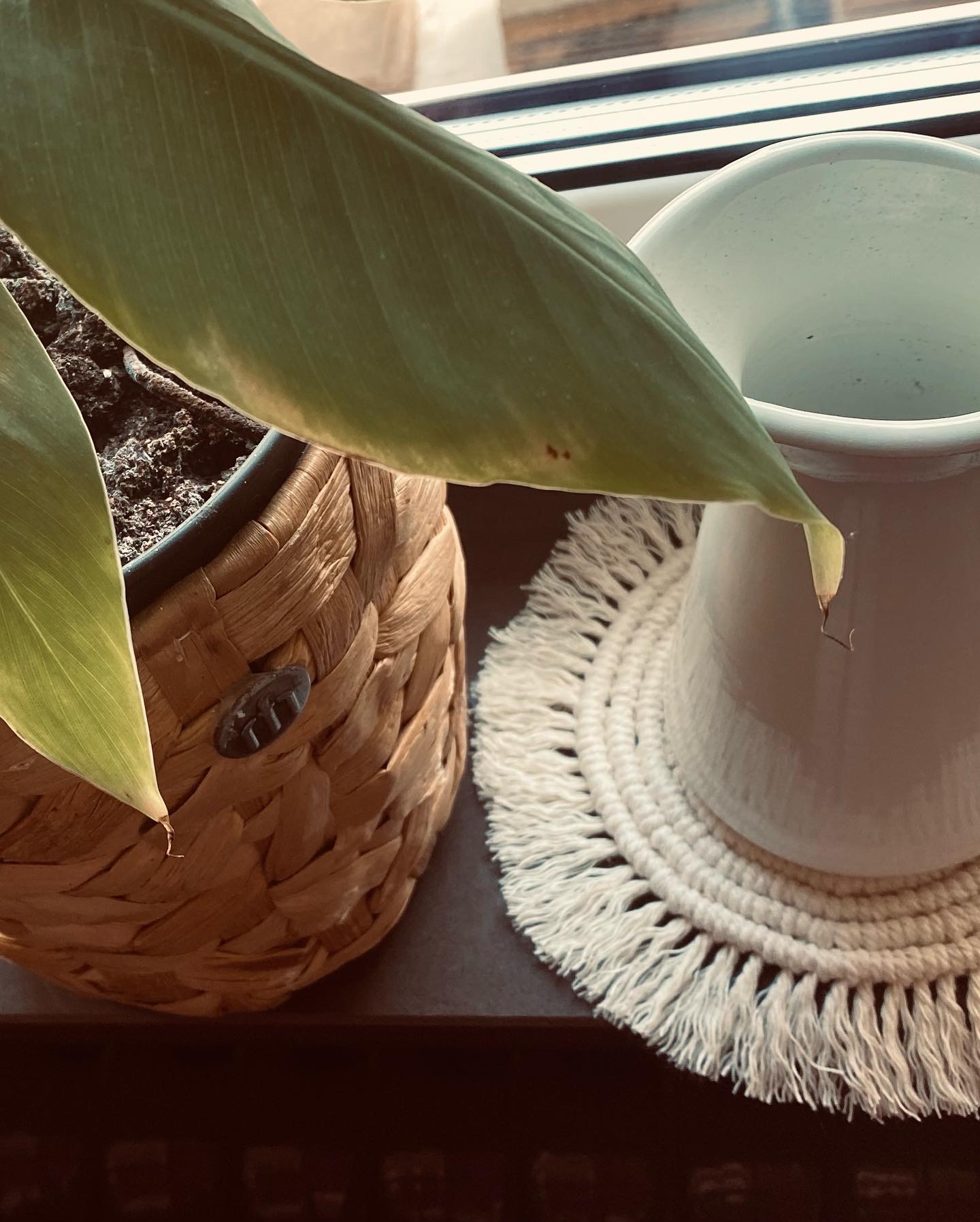 handgeknüpfte Makramee-Untersetzer in verschiedenen Größen – Bild 12