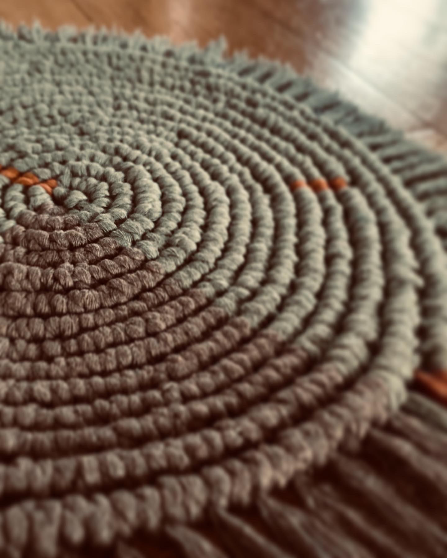 handgeknüpfte Makramee-Untersetzer in verschiedenen Größen – Bild 11