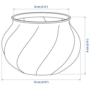 handgefertigtes Lichtspiel/Blumenampel Eule – Bild 8