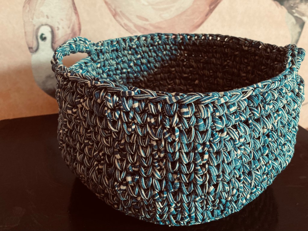 handgemachte Häkelkörbe Boho | gelaserte Holzböden