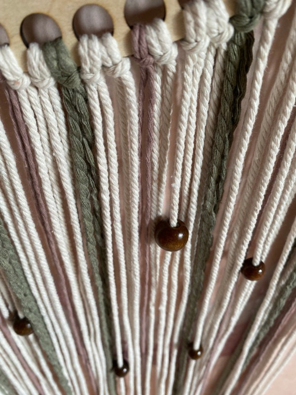 handgemachter Traumfänger | Mandala-Schmetterling