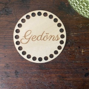 Häkelböden | Lindensperrholz | mit Gravur – Bild 13