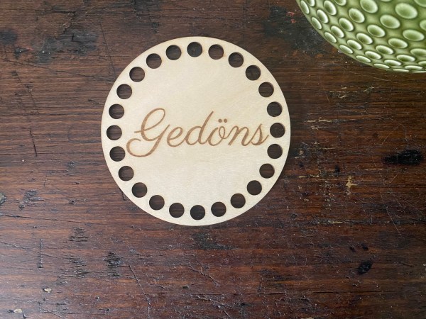 Häkelböden | Lindensperrholz | mit Gravur