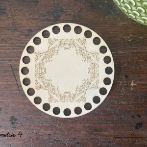 Häkelböden | Lindensperrholz | mit Gravur – Bild 17