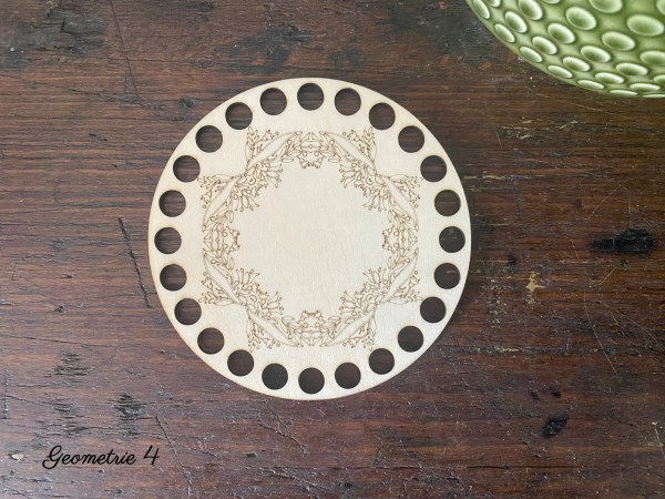 Häkelböden | Lindensperrholz | mit Gravur