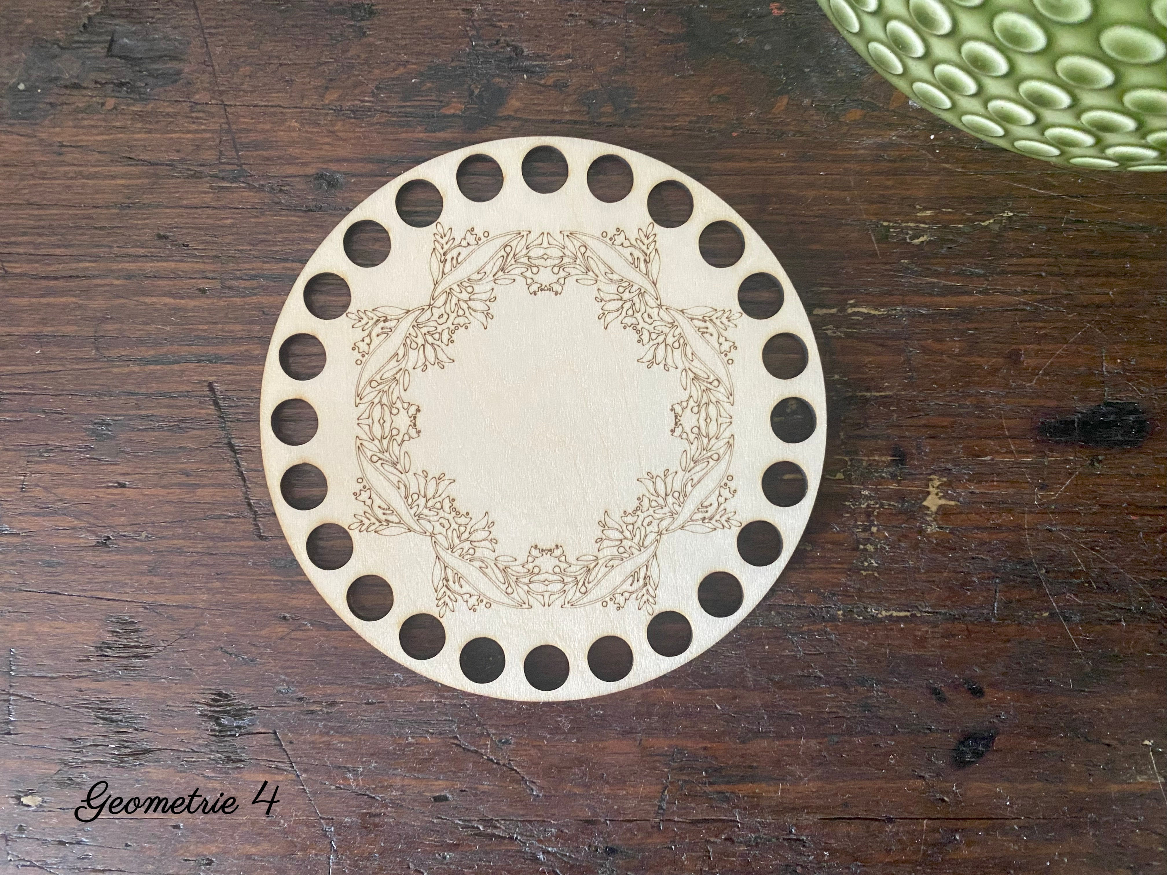 Häkelböden | Lindensperrholz | mit Gravur – Bild 17