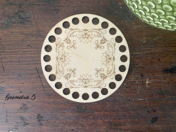 Häkelböden | Lindensperrholz | mit Gravur