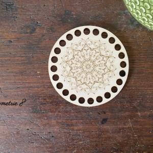 Häkelböden | Lindensperrholz | mit Gravur – Bild 20