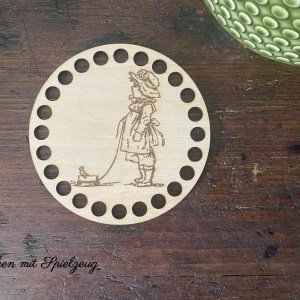 Häkelböden | Lindensperrholz | mit Gravur – Bild 21