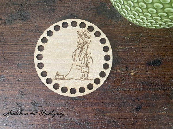 Häkelböden | Lindensperrholz | mit Gravur