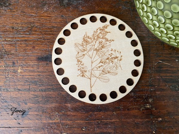 Häkelböden | Lindensperrholz | mit Gravur