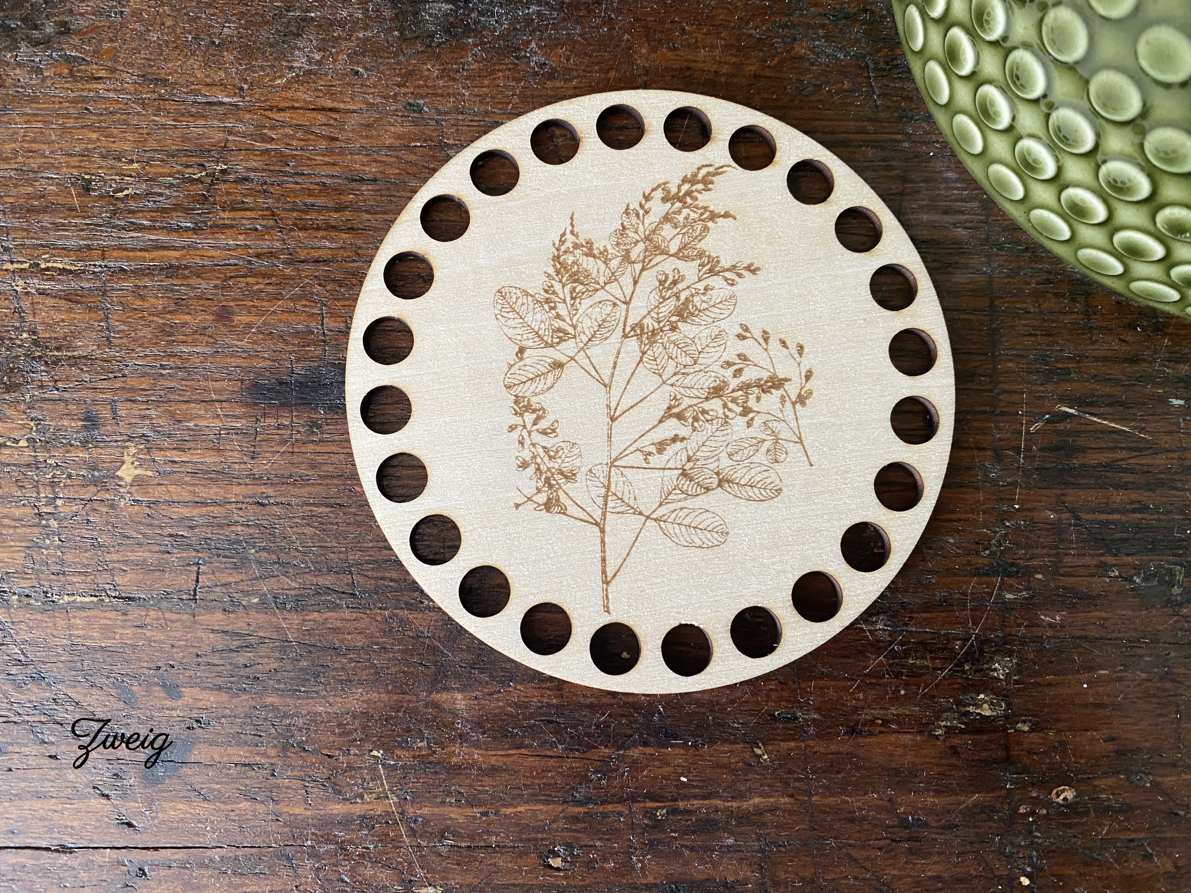 Häkelböden | Lindensperrholz | mit Gravur – Bild 25