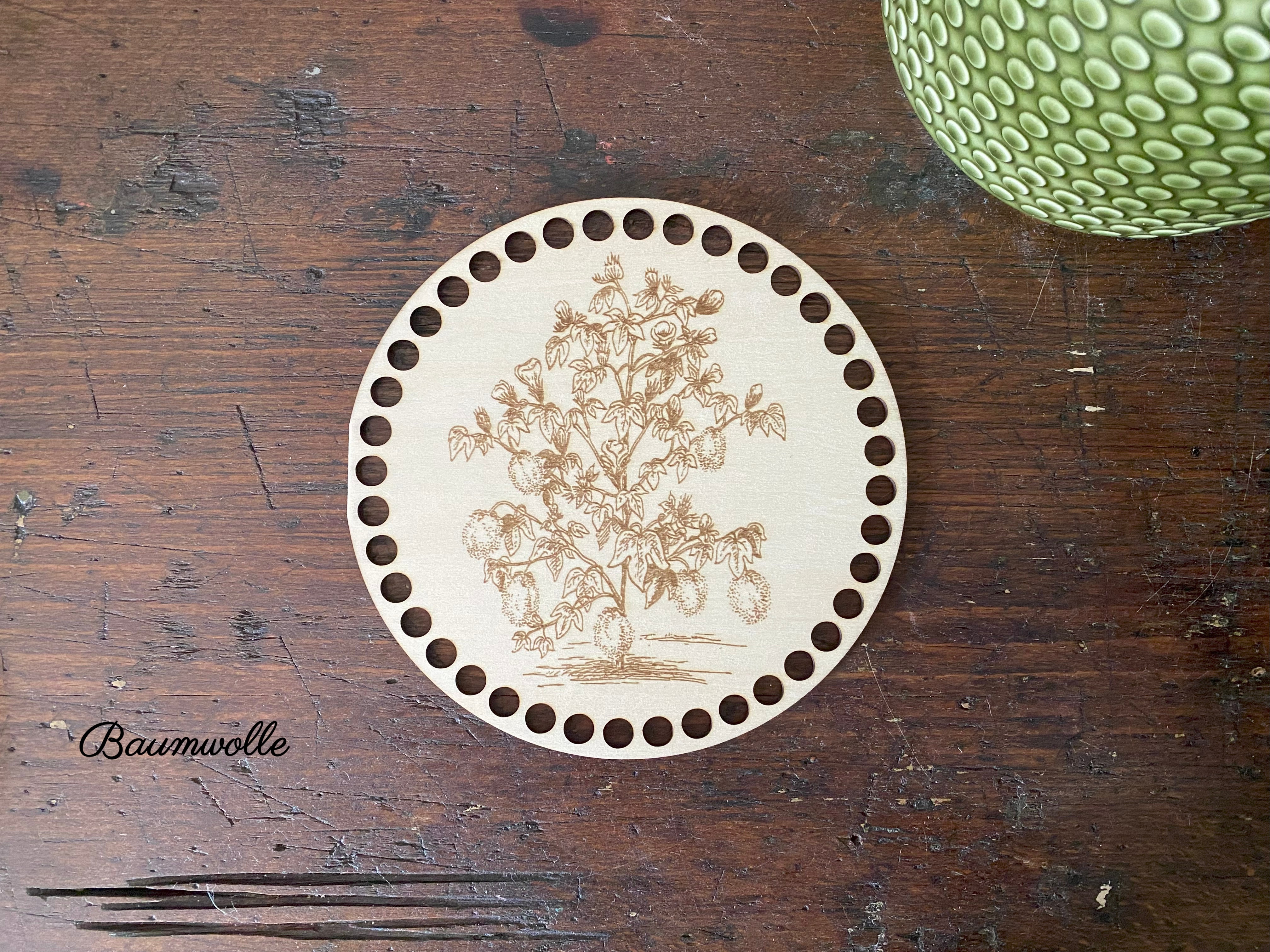 Häkelböden | Lindensperrholz | mit Gravur – Bild 27