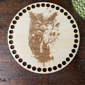 Häkelböden | Lindensperrholz | mit Gravur – Bild 32