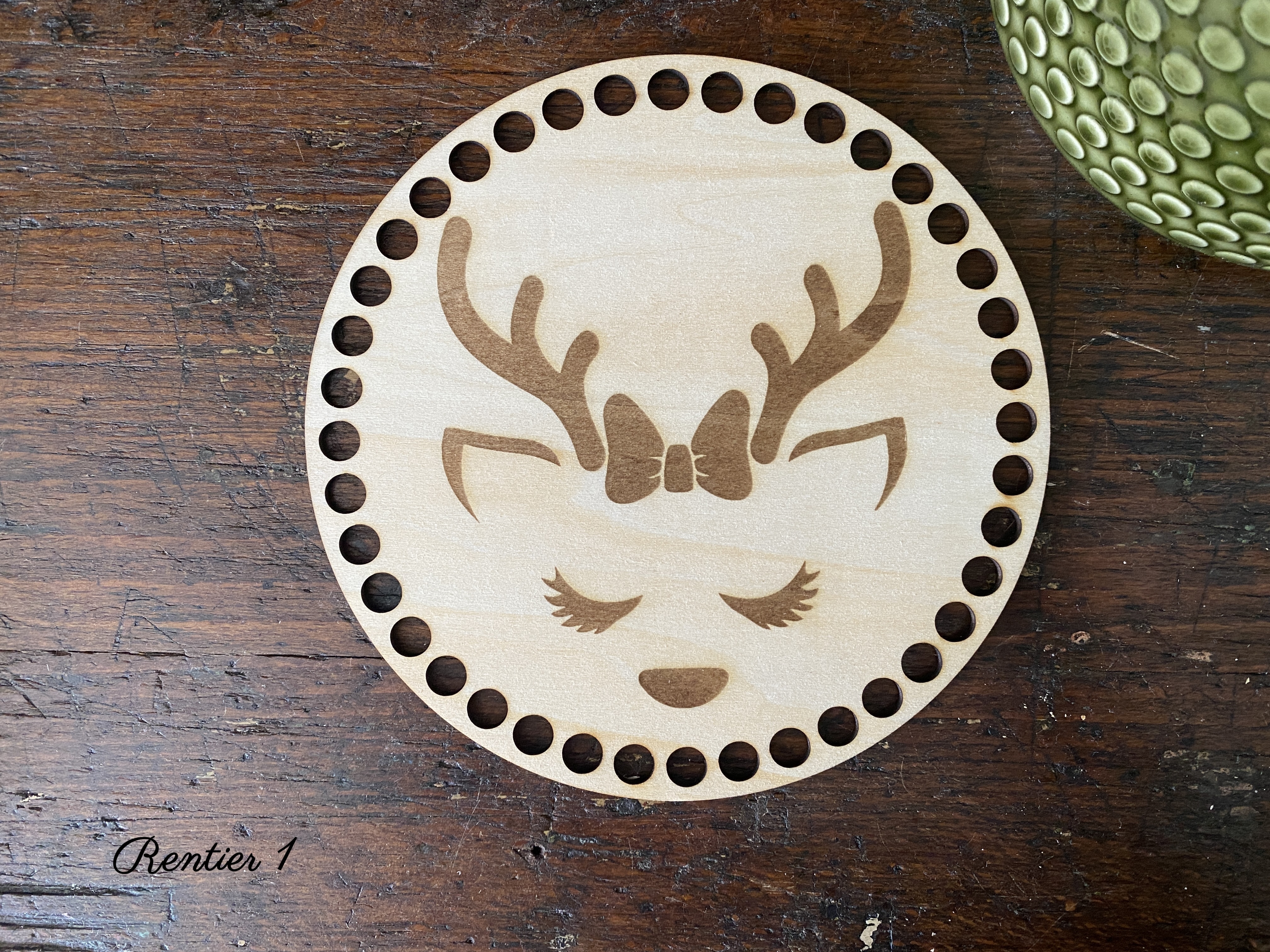 Häkelböden | Lindensperrholz | mit Gravur – Bild 40