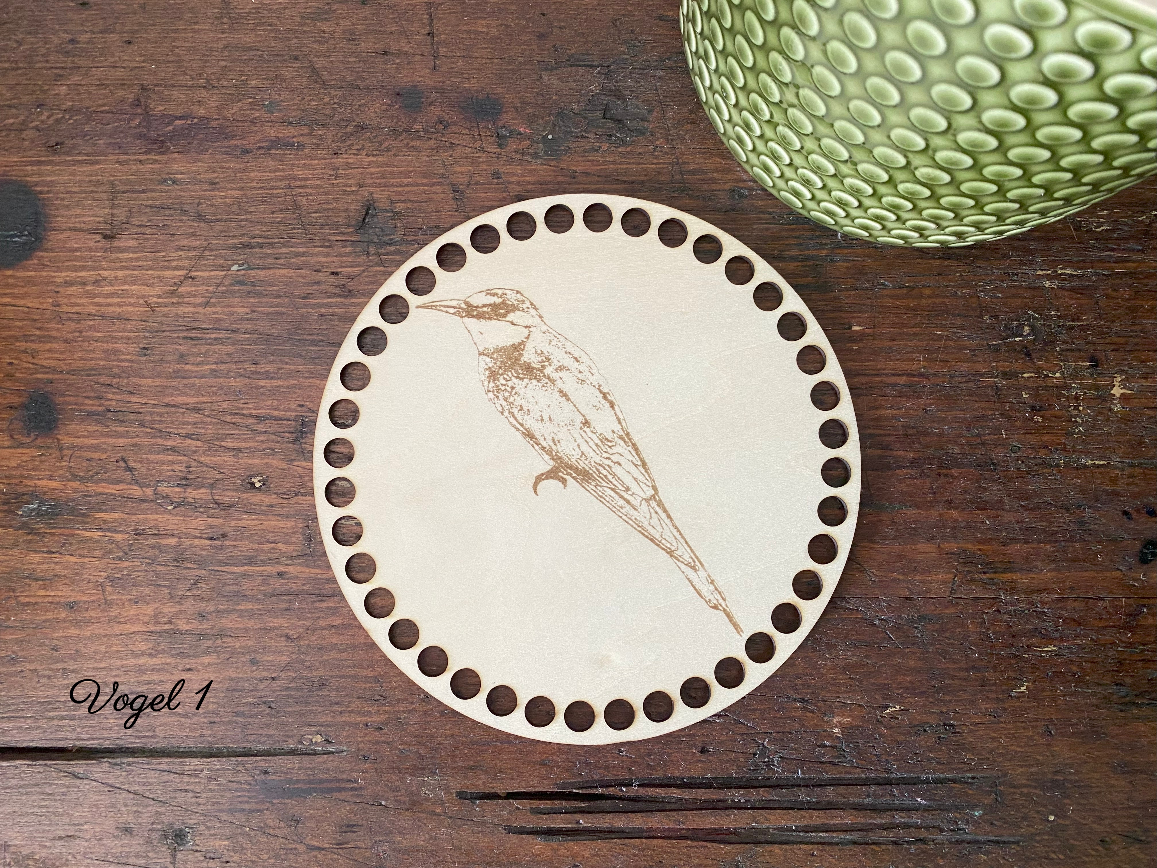 Häkelböden | Lindensperrholz | mit Gravur – Bild 44