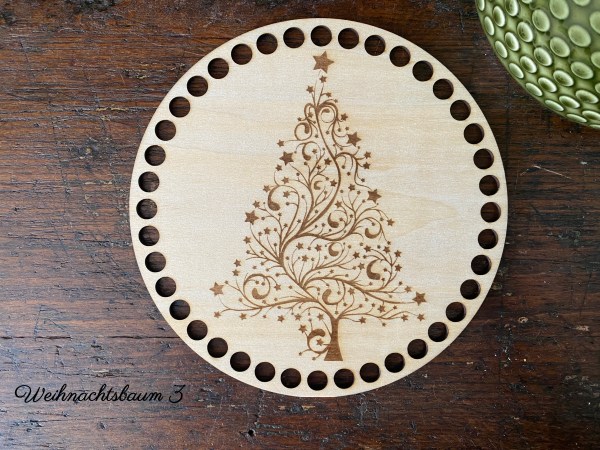 Häkelböden | Lindensperrholz | mit Gravur