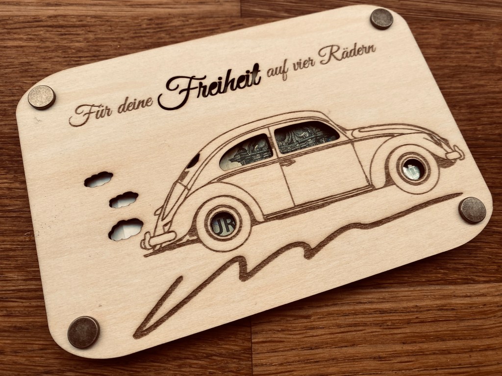 verschiedene Anlässe | Geschenkkarte mit Sichtfenster