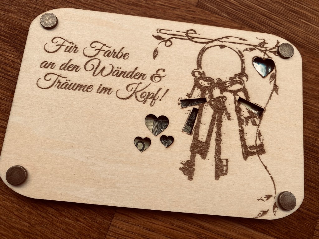 verschiedene Anlässe | Geschenkkarte mit Sichtfenster