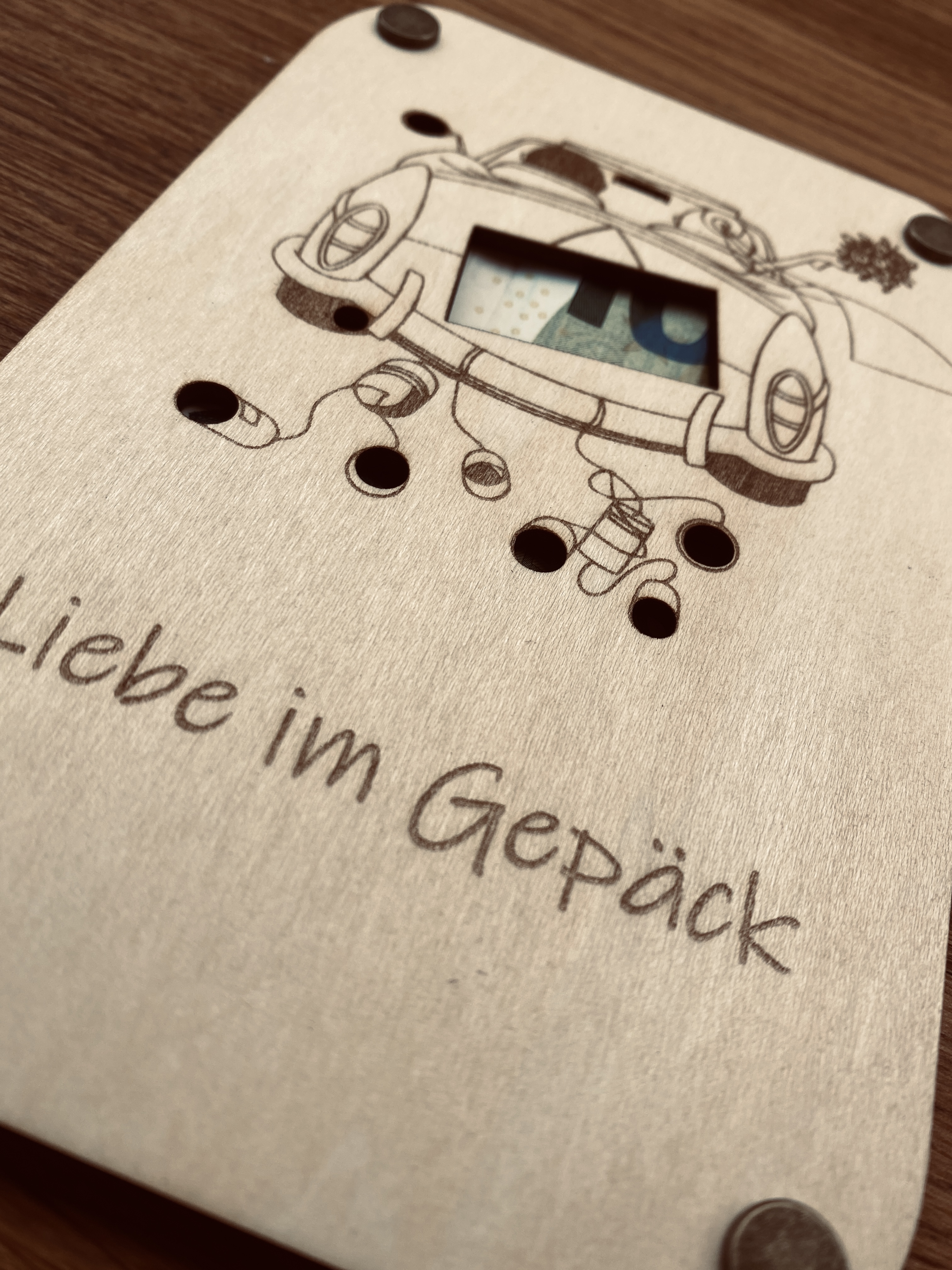 Hochzeit | Geschenkkarte mit Sichtfenster – Bild 6