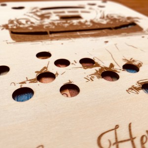 Hochzeit | XXL Geschenkkarte mit Sichtfenster – Bild 2