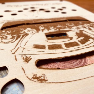 Hochzeit | XXL Geschenkkarte mit Sichtfenster – Bild 4