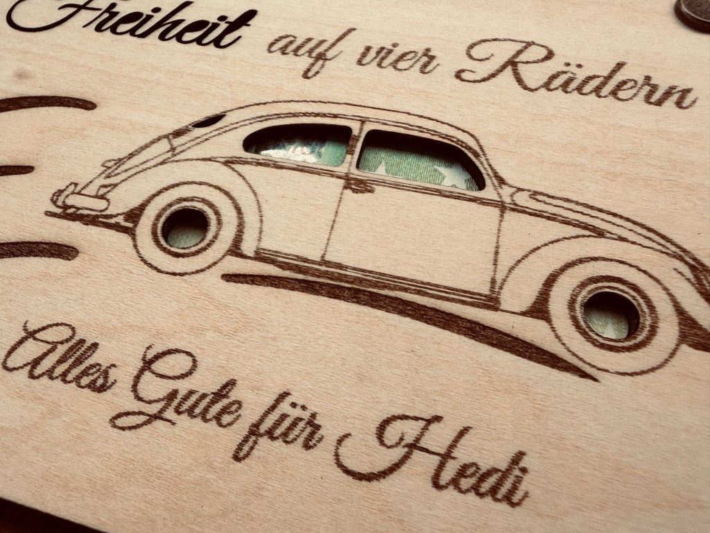 verschiedene Anlässe | Geschenkkarte mit Sichtfenster