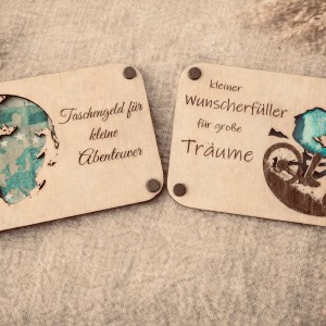 verschiedene Anlässe | Geschenkkarte mit Sichtfenster