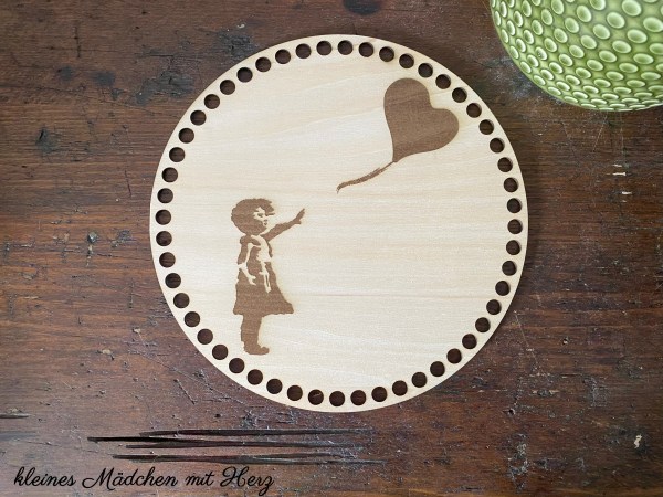 Häkelböden | Lindensperrholz | mit Gravur