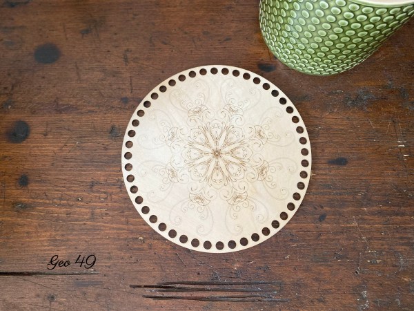 Häkelböden | Lindensperrholz | mit Gravur