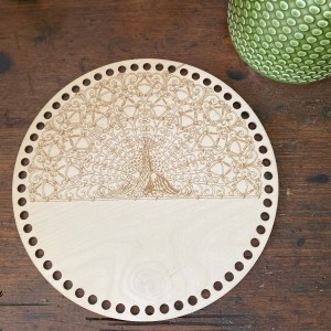 Häkelböden | Lindensperrholz | mit Gravur – Bild 63