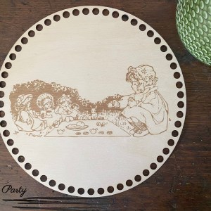 Häkelböden | Lindensperrholz | mit Gravur – Bild 64