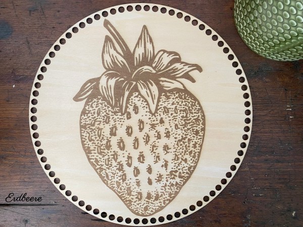 Häkelböden | Lindensperrholz | mit Gravur