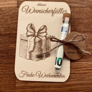 handgelaserte Geschenkkarte | Geldkarte | Geldgeschenk – Bild 5