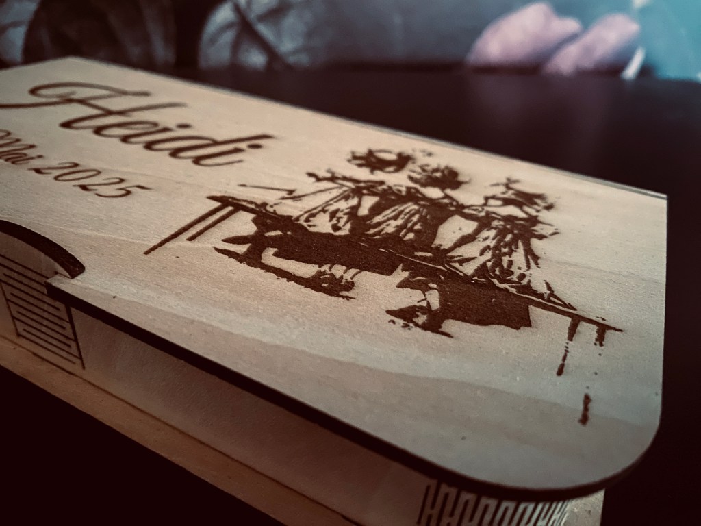 Erinnerungsbox | Geschenkbox aus Holz | personalisierbar