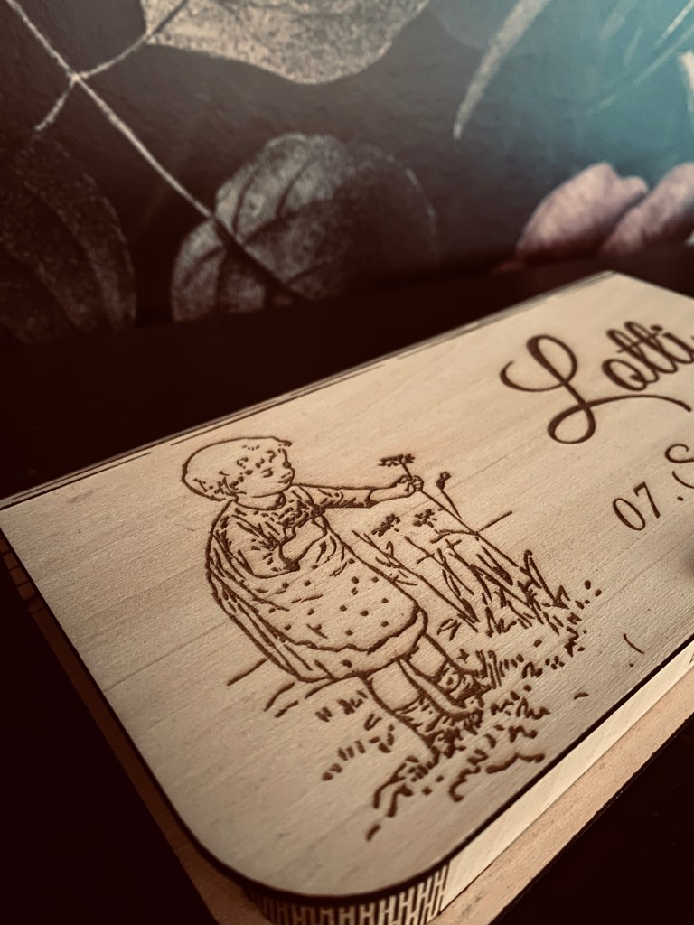 Erinnerungsbox | Geschenkbox aus Holz | personalisierbar
