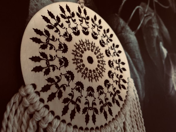 kleiner Traumfänger im Boho-Stil