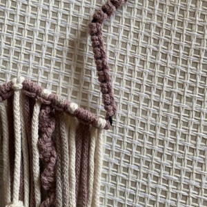 handgeknüpfte Makramee Sternfänger | Bohostil – Bild 5
