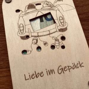Hochzeit | Geschenkkarte mit Sichtfenster – Bild 7