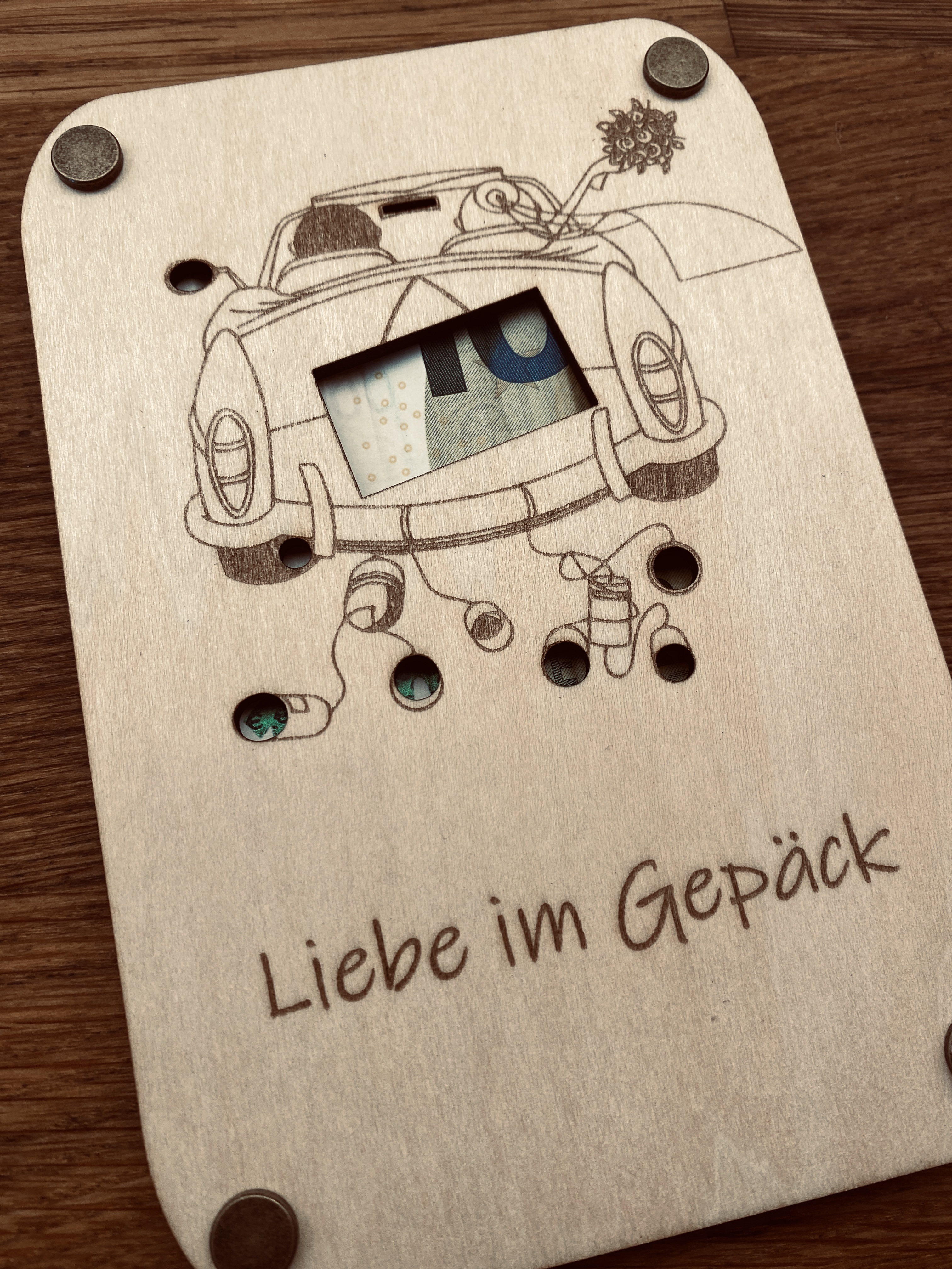 Hochzeit | Geschenkkarte mit Sichtfenster – Bild 7