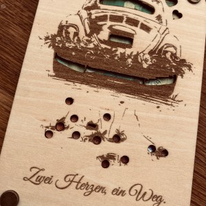 Hochzeit | Geschenkkarte mit Sichtfenster – Bild 8
