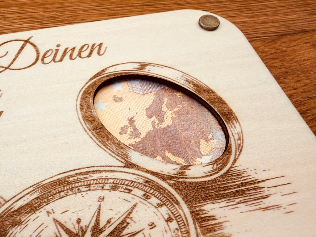 Jugendweihe | Geschenkkarte mit Sichtfenster | personalisierbar