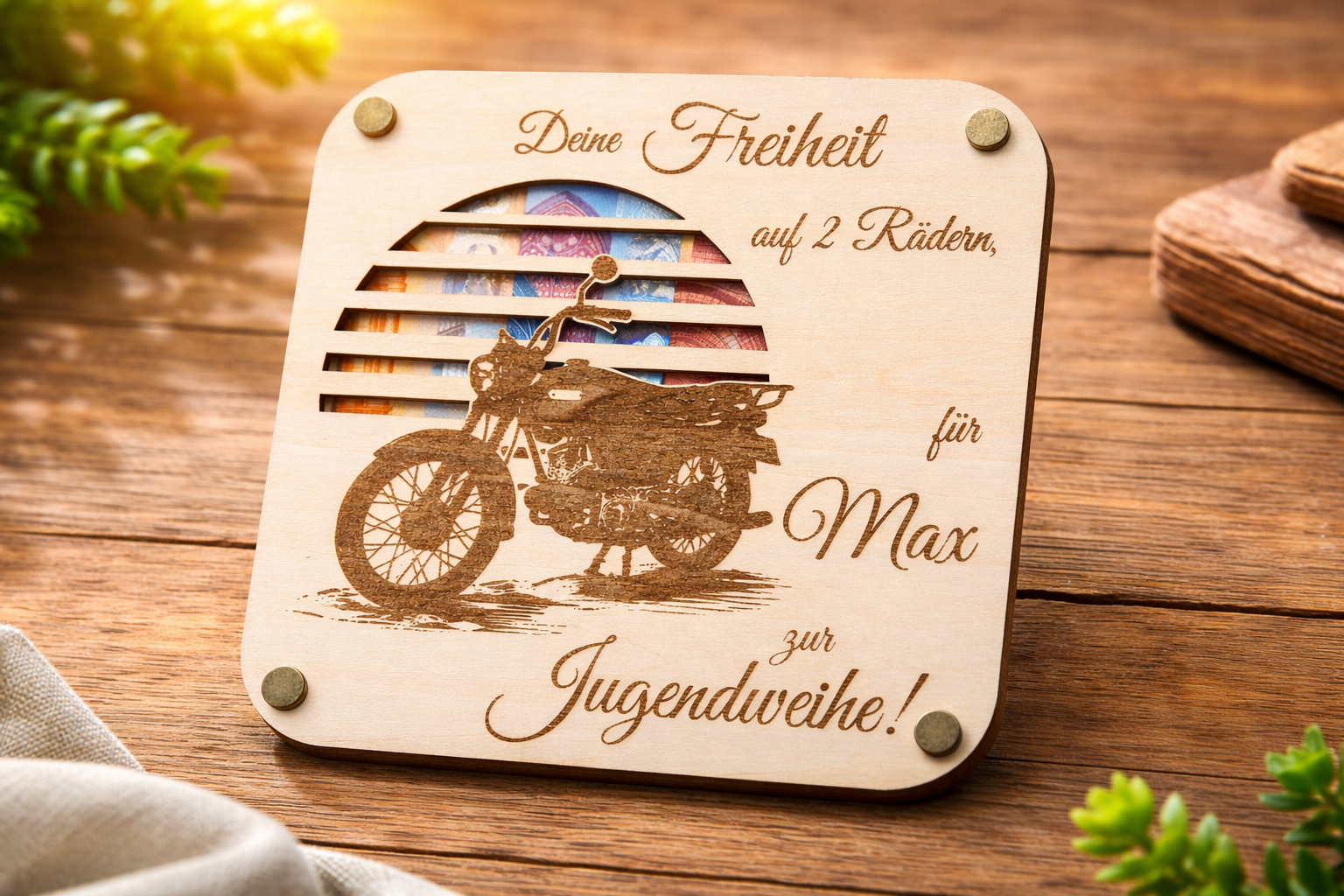 Moped Sonnenuntergang