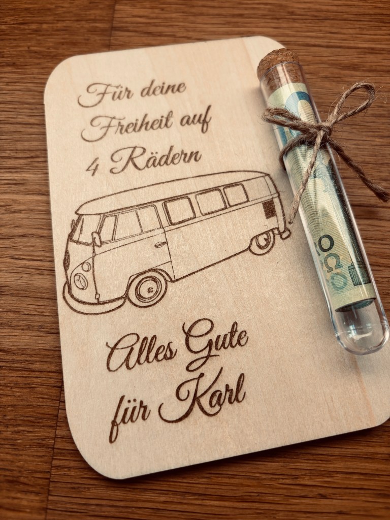 verschiedene Anlässe | Geldgeschenkkarte | personalisierbar