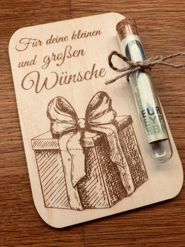 verschiedene Anlässe | Geldgeschenkkarte | personalisierbar