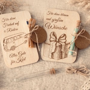 verschiedene Anlässe | Geldgeschenkkarte | personalisierbar