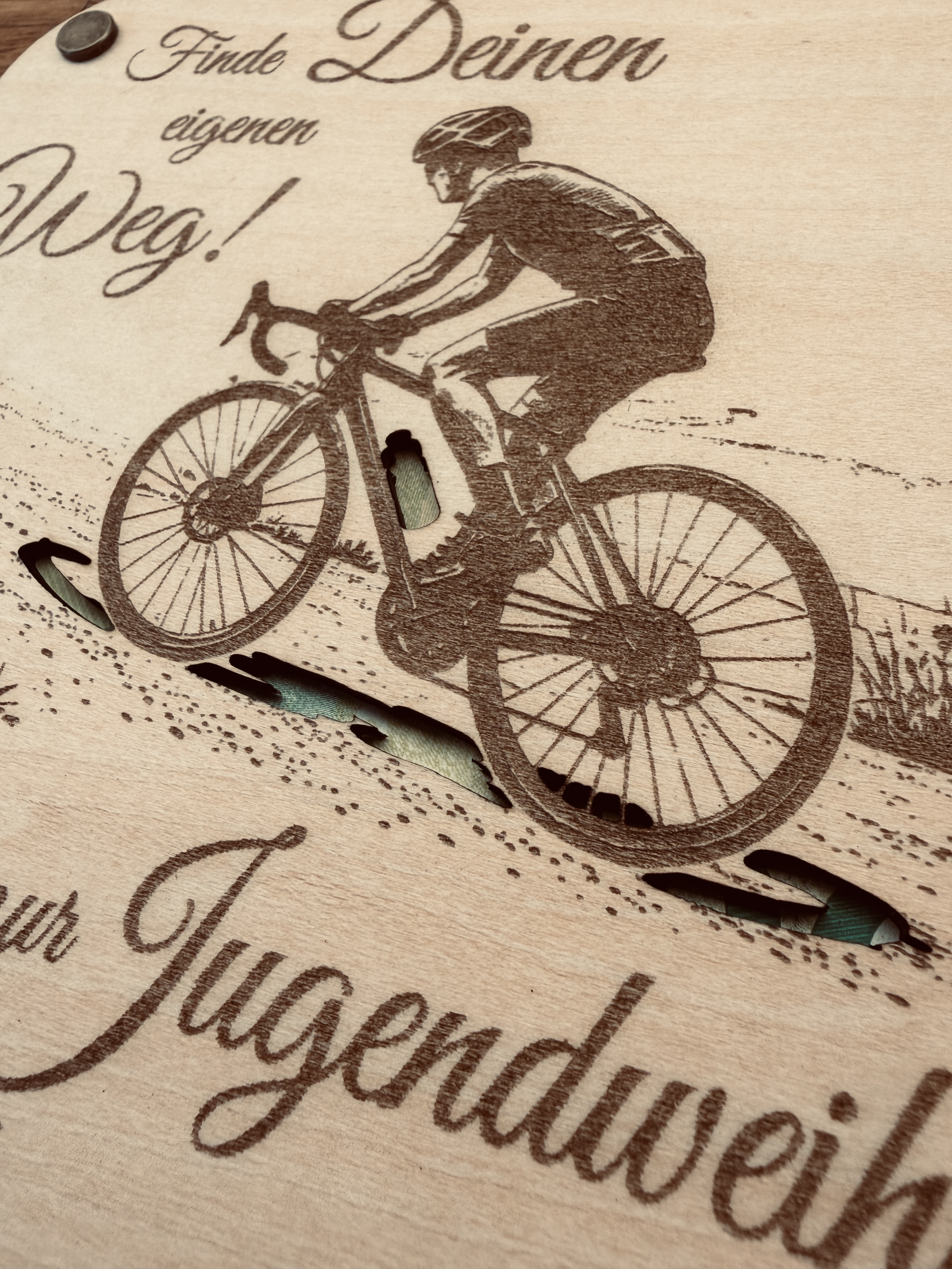 Jugendweihe | Geschenkkarte mit Sichtfenster | personalisierbar – Bild 12