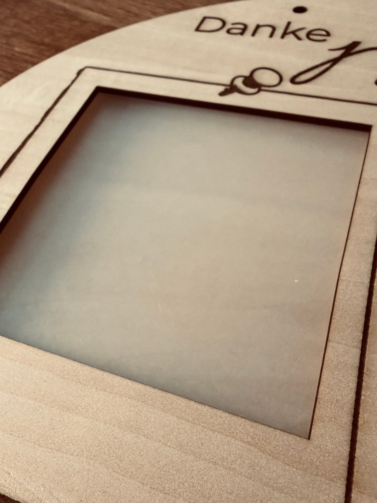personalisierbares Mama Holzschild mit Foto | Geschenk für Mama