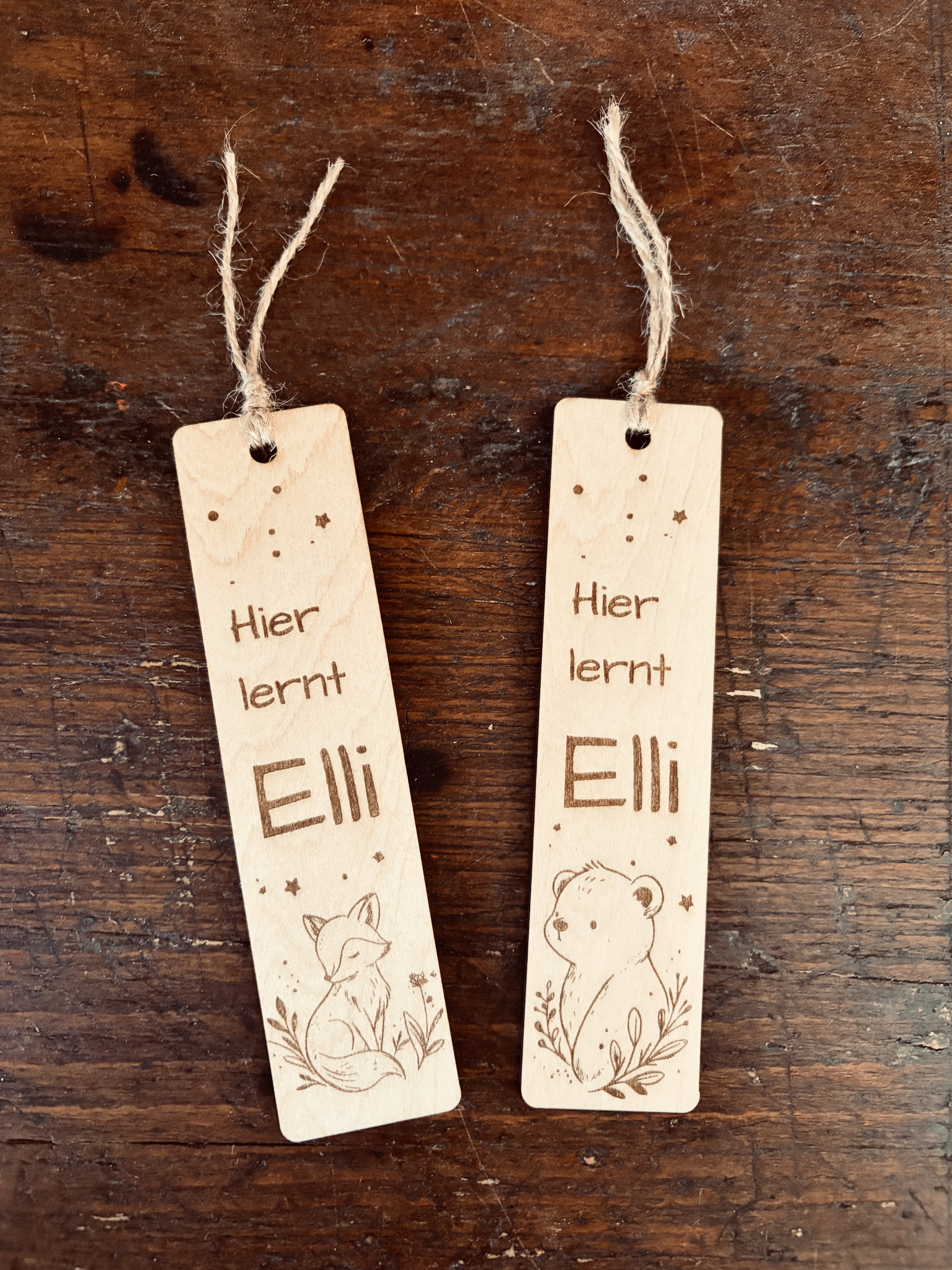 personalisiertes Einschulungsgeschenk aus Holz – Bild 5